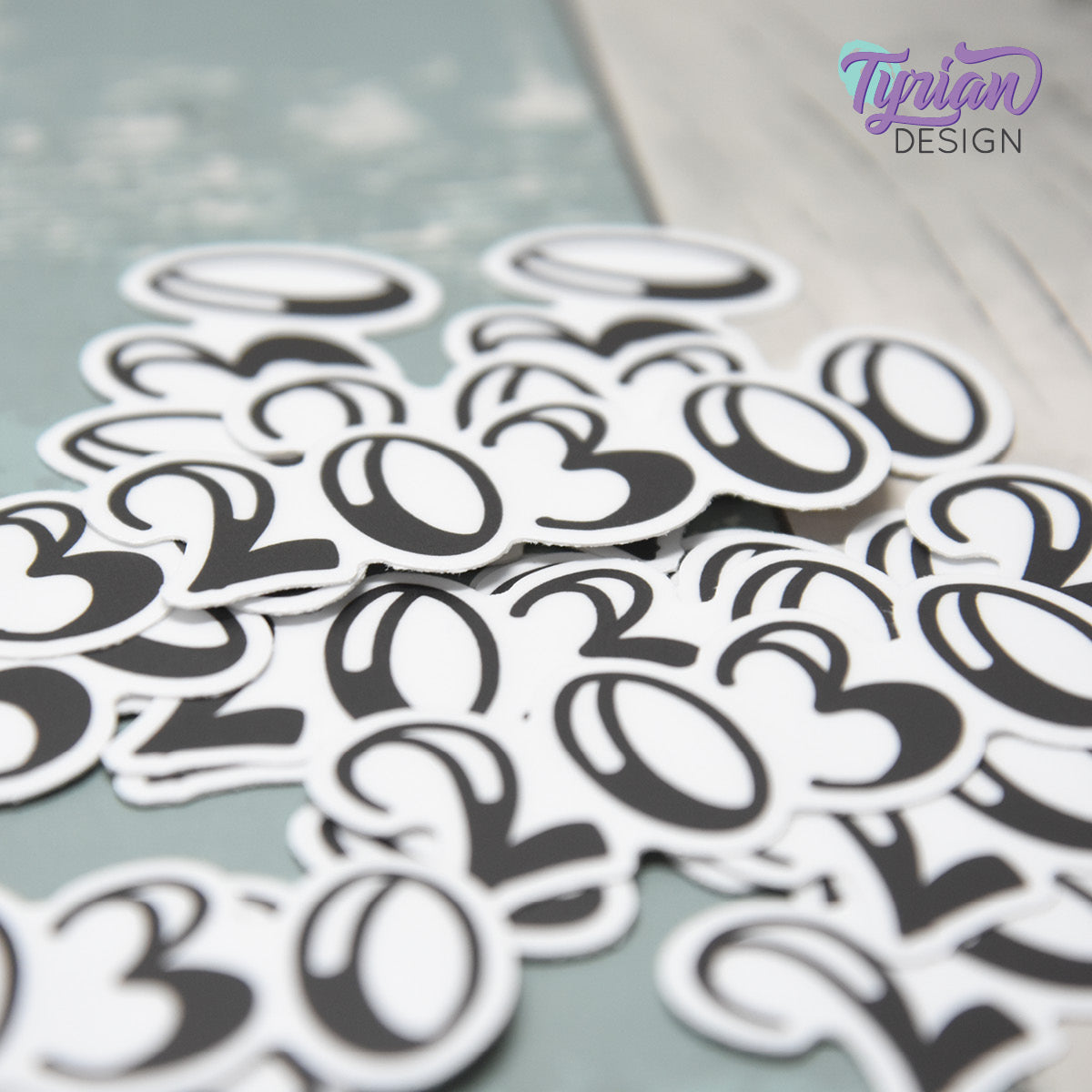 2030 Vinyl Sticker | 2.5 x 1 inch