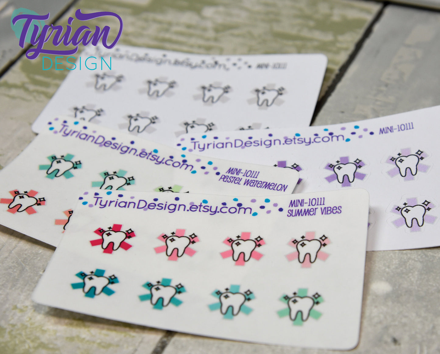 Dentist Icon, Tooth Stickers. Different color options.Adulting is hard use stickers for Planners, journals and calendars mini sticker sheet