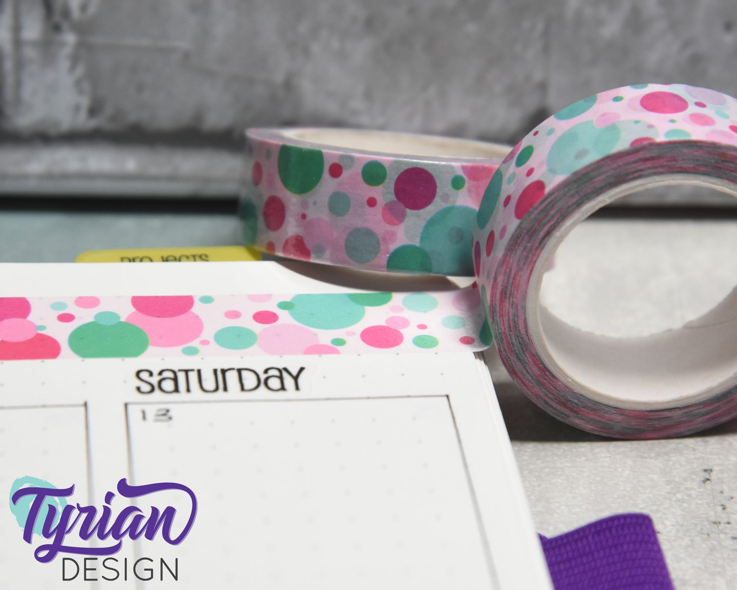 Summer Vibes Dots Washi Tape | 15mm