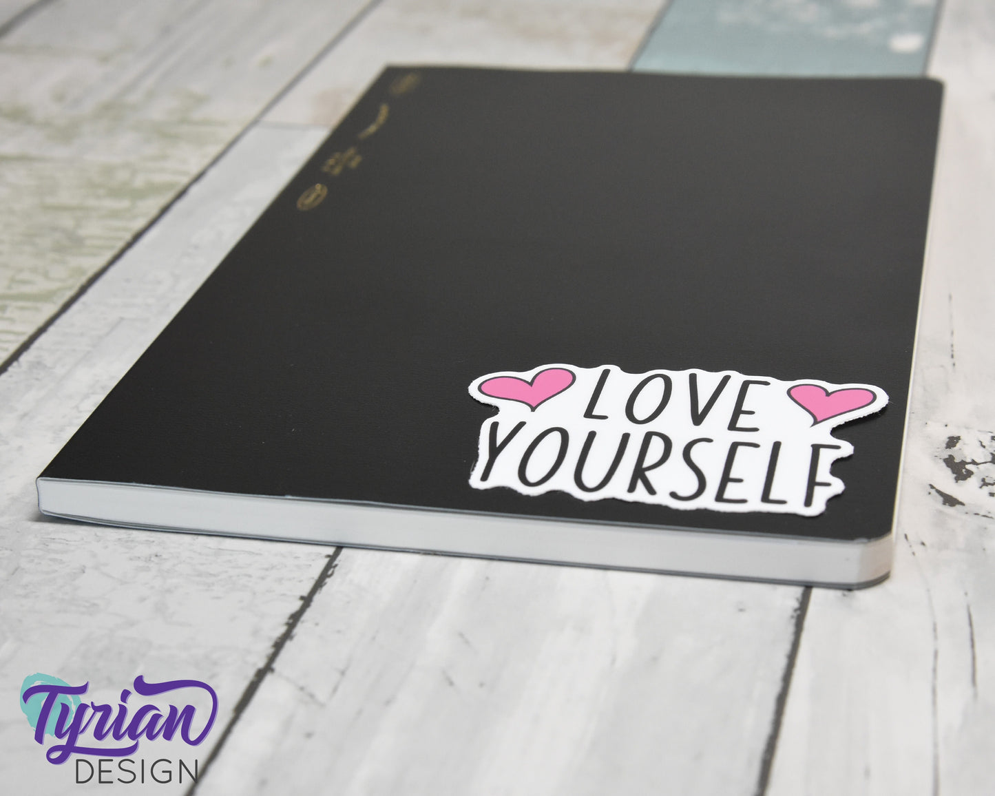 Love Yourself Vinyl Sticker | high quality weather proof vinyl | 3 x 2" | Water Bottle sticker | Laptop Sticker | Journal Sticker