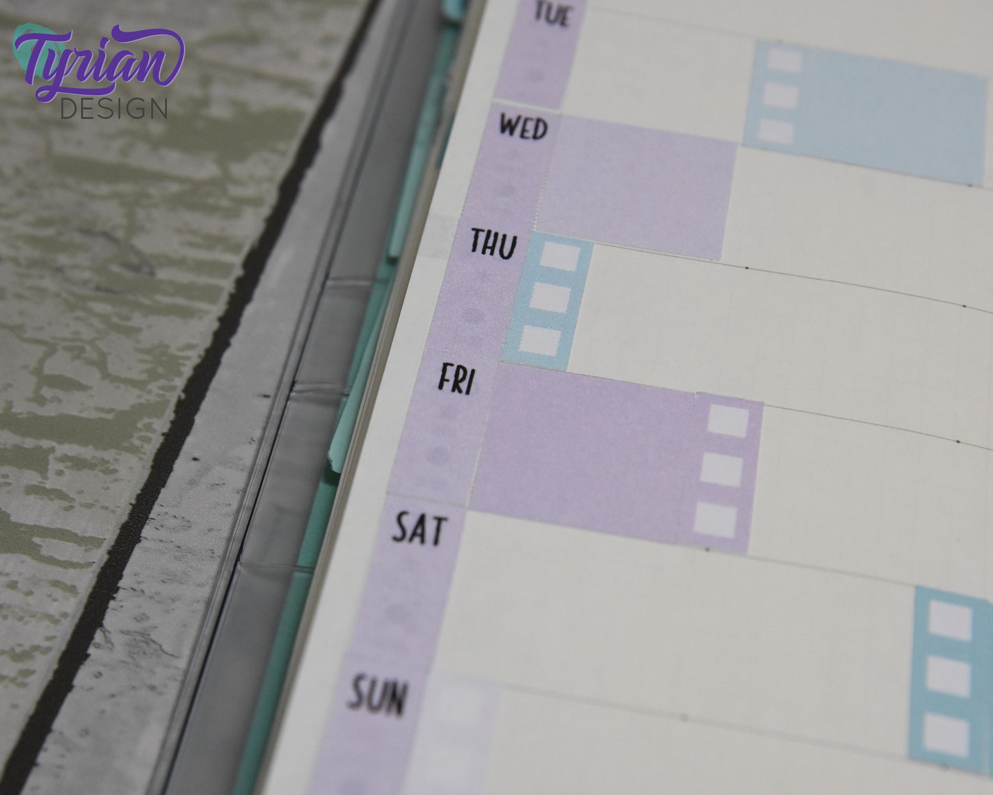 Simple Dots Weekly Kit | Hobonichi Weeks | 25 Stickers