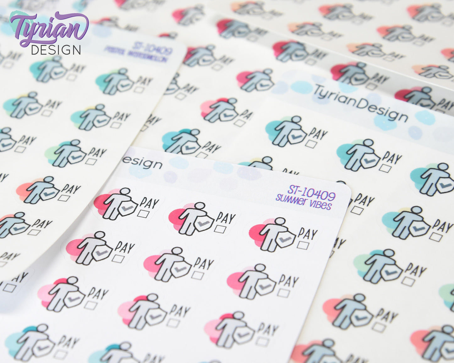 Life Insurance Stickers | 24 stickers | .75 x .6" Stickers