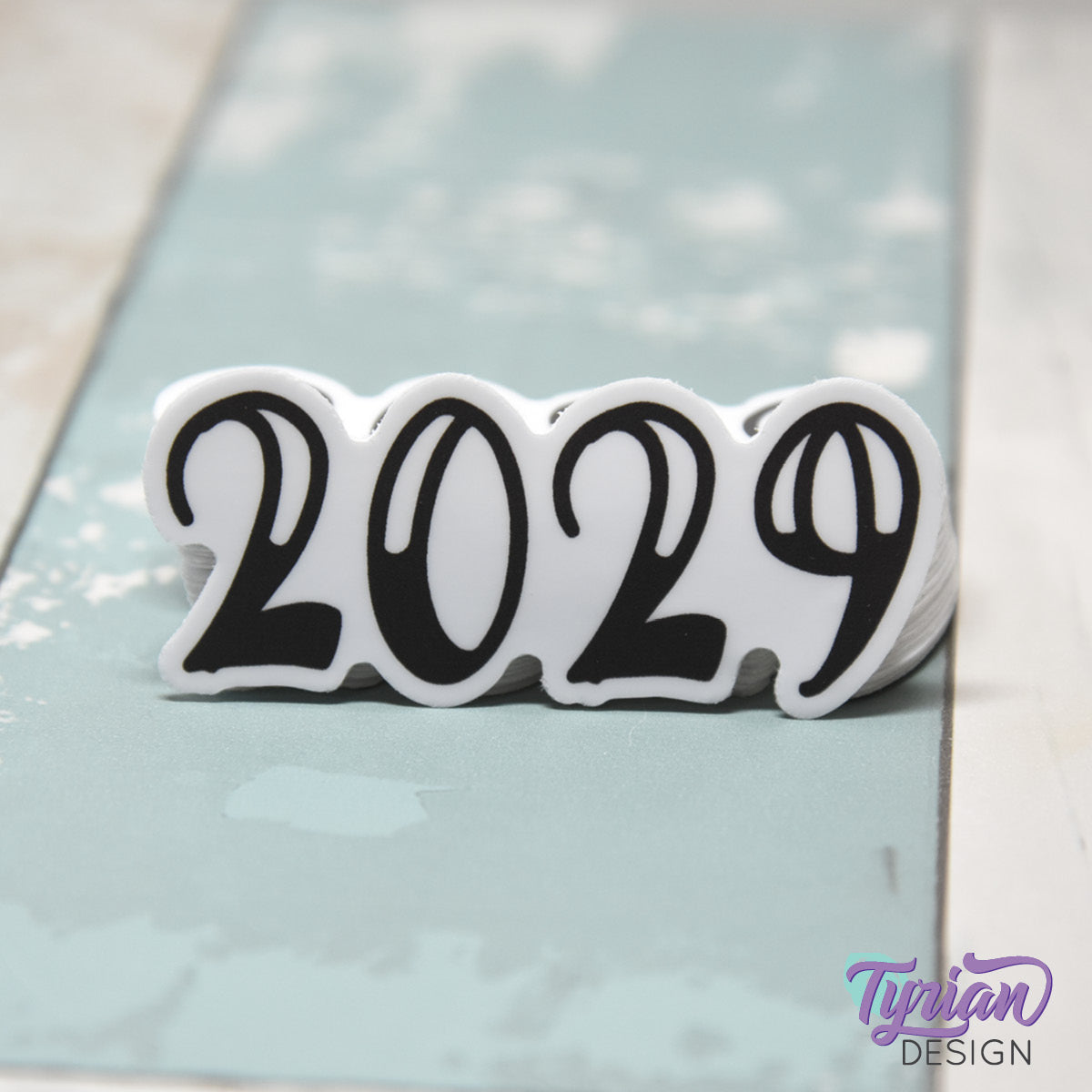 2029 Vinyl Sticker | 2.5 x 1 inch