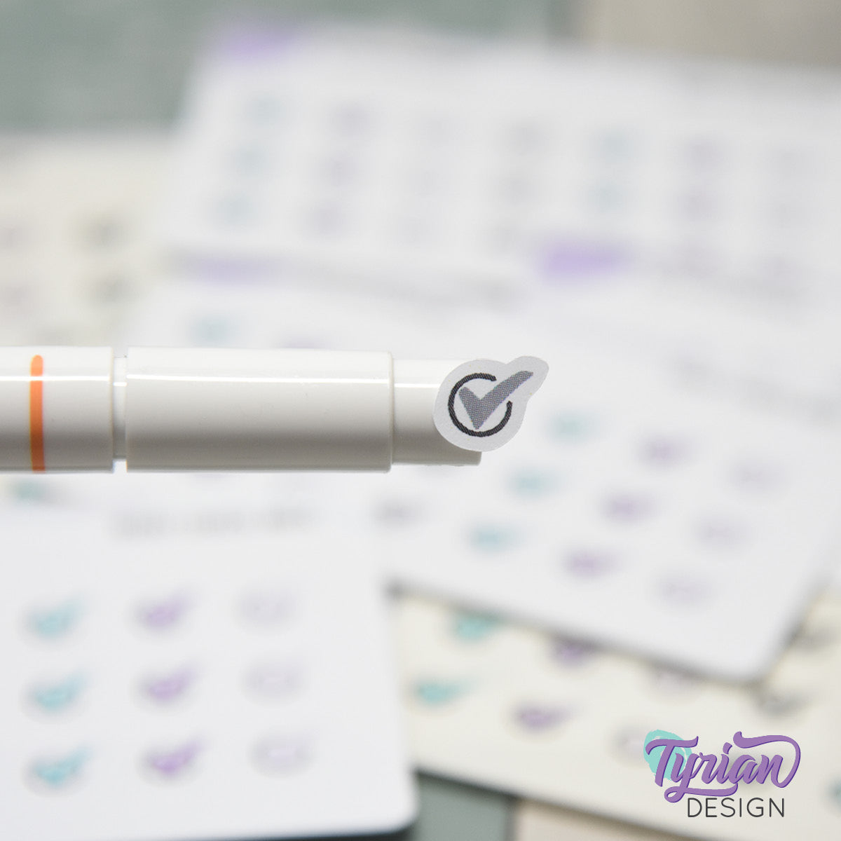 Check Mark Stickers | 21 stickers | .36 x .34" each