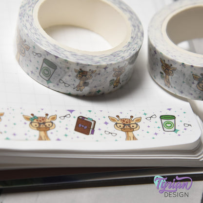 Nerd Giraffe Washi Tape | 15mm