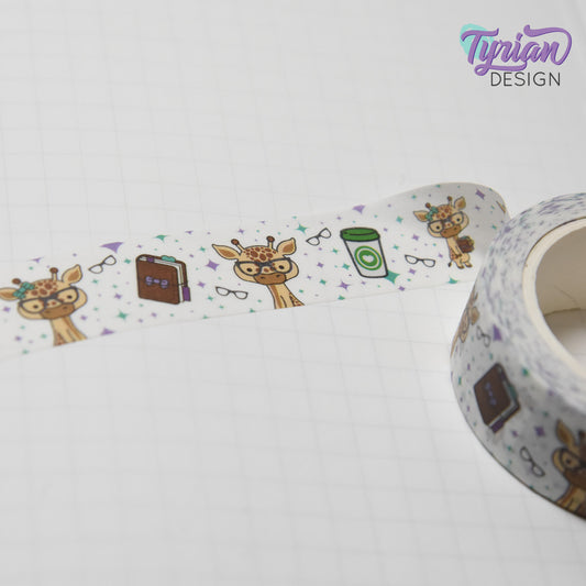 Nerd Giraffe Washi Tape | 15mm