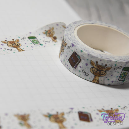 Nerd Giraffe Washi Tape | 15mm