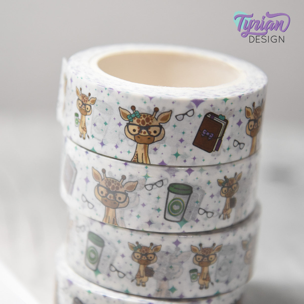 Nerd Giraffe Washi Tape | 15mm