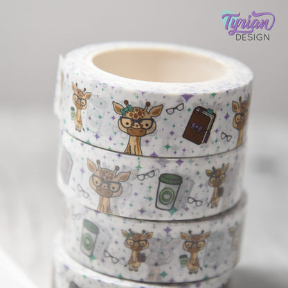 Nerd Giraffe Washi Tape | 15mm