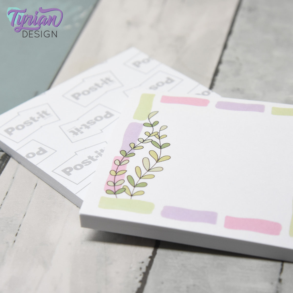Whimsical Doodle Post-it Notes | 3x3 | 50 per pad