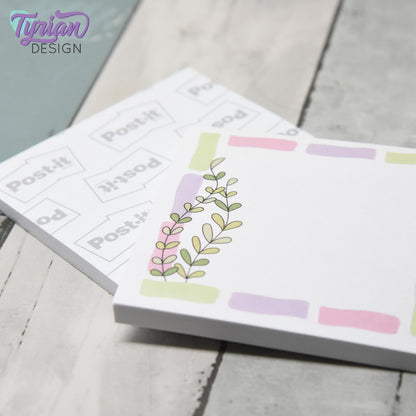 Whimsical Doodle Post-it Notes | 3x3 | 50 per pad