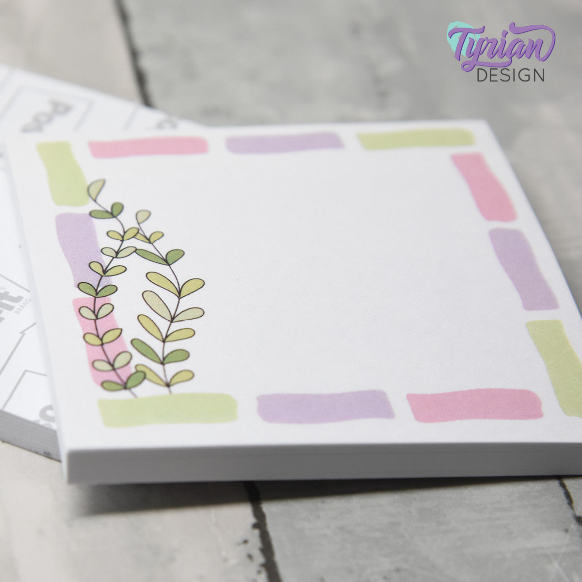 Whimsical Doodle Post-it Notes | 3x3 | 50 per pad