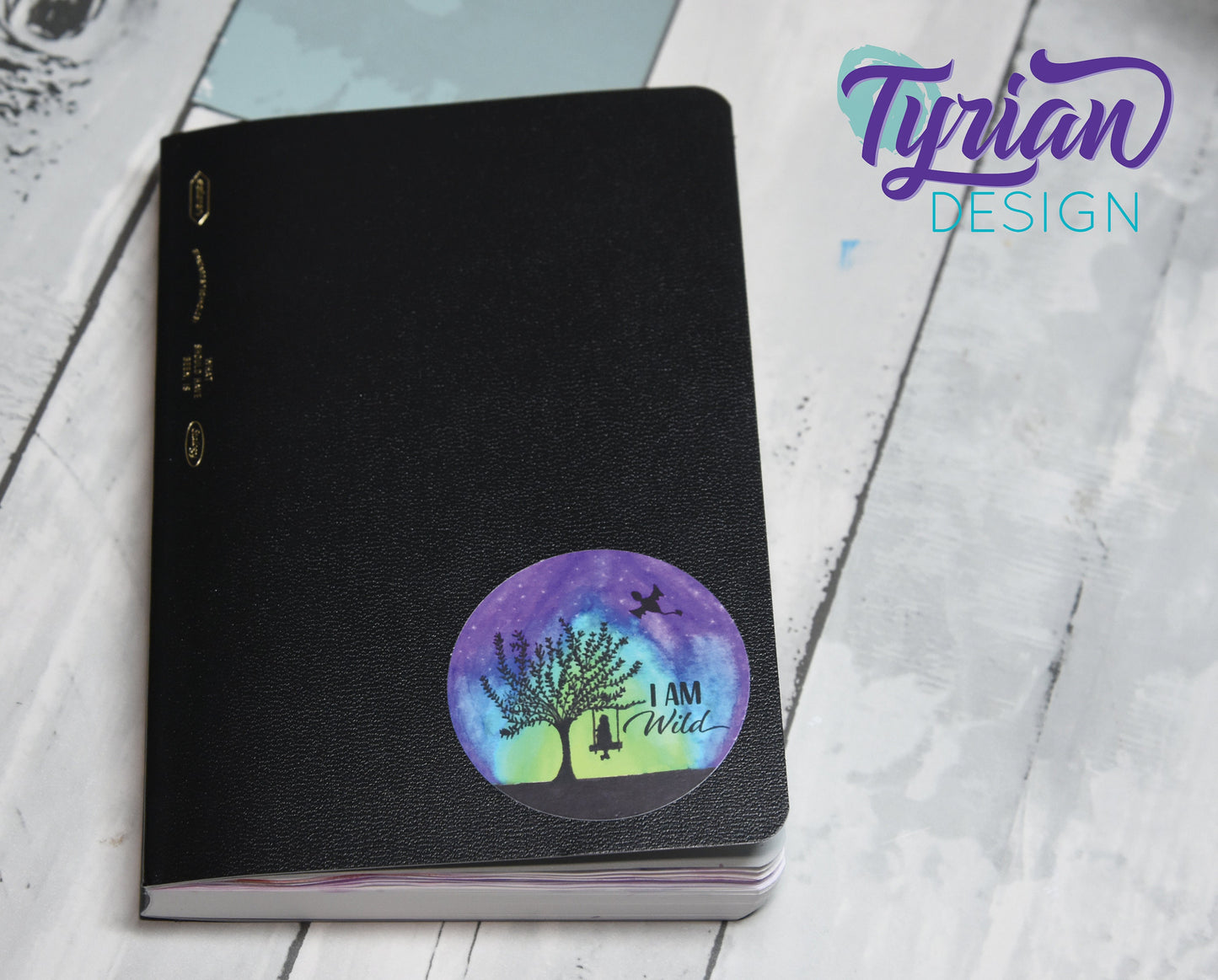 I am Wild Vinyl Sticker | 2" Round