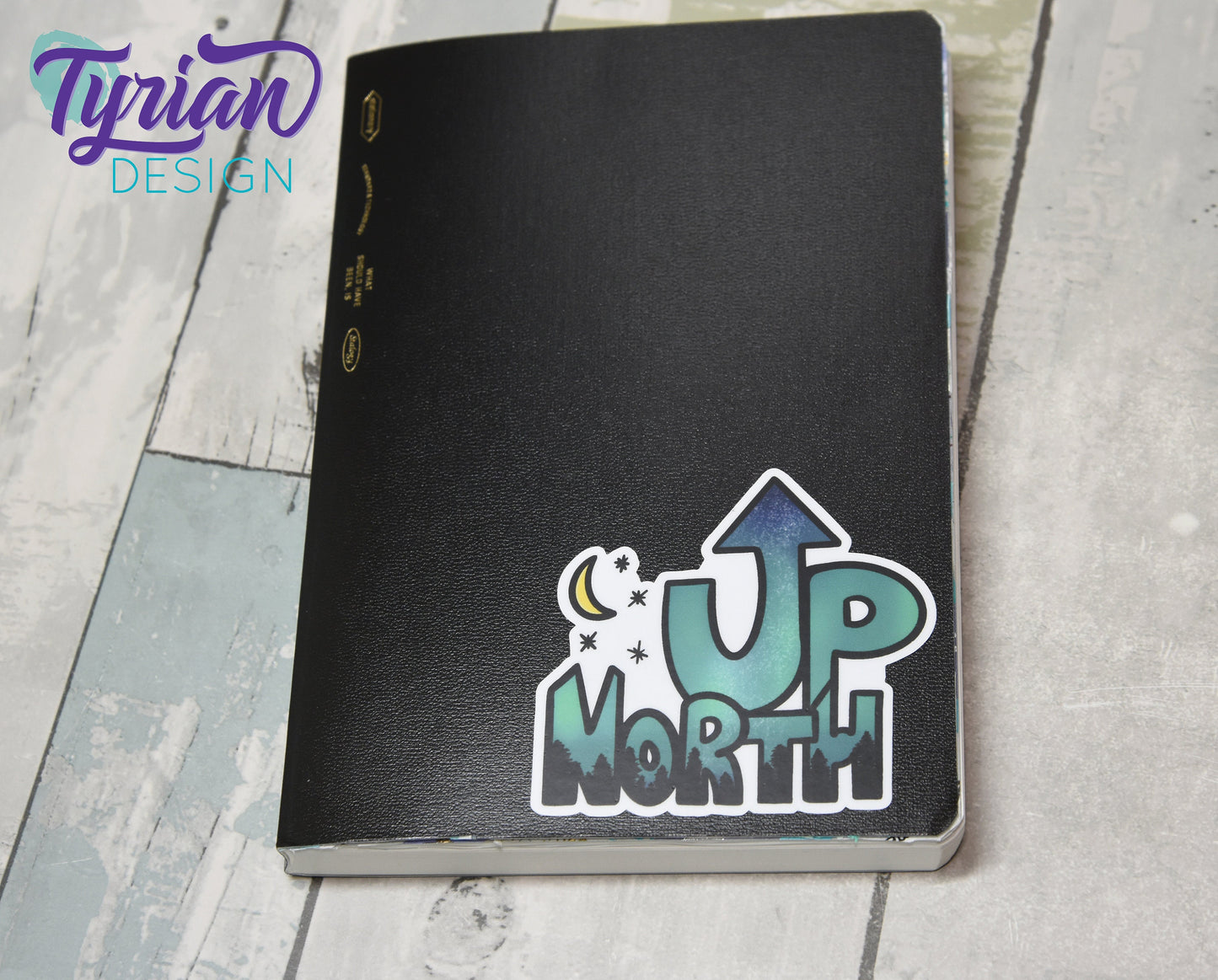 Up North Vinyl Sticker | 3 x 2.9" Each