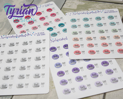 Wifi Internet Payment Stickers | 24 Stickers | .75 x .5 each