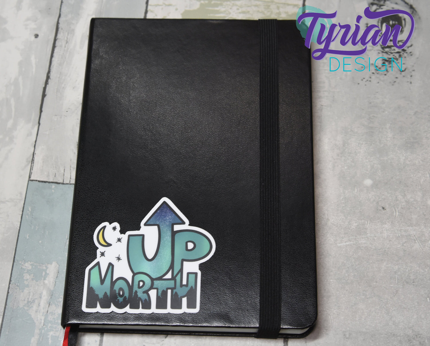 Up North Vinyl Sticker | 3 x 2.9" Each