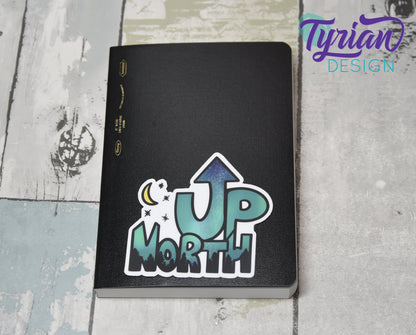 Up North Vinyl Sticker | 3 x 2.9" Each