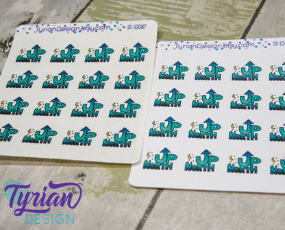Up North Sticker | Big - 9 Stickers | Small - 16 Stickers
