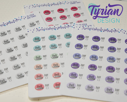 Wifi Internet Payment Stickers | 24 Stickers | .75 x .5 each