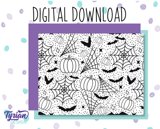 Digital Paper - Halloween