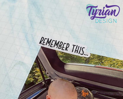 Journal Words Mini Sheet of Stickers. Done with our Charley font. These stickers Great for Planners, journals and calendars