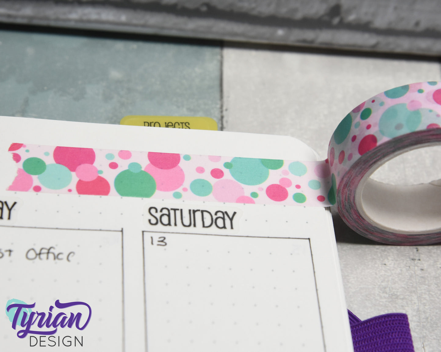 Summer Vibes Dots Washi Tape | 15mm