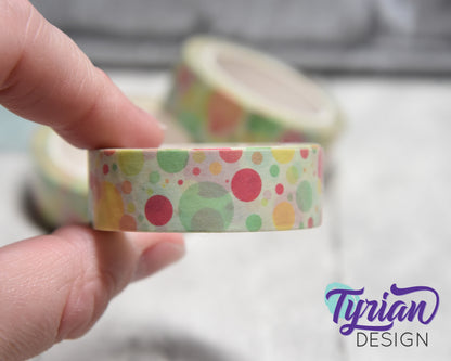 Pastel Watermelon Dot Washi Tape | 15mm