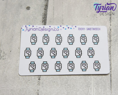 Smartwatch Stickers | Fitness watch icon sticker