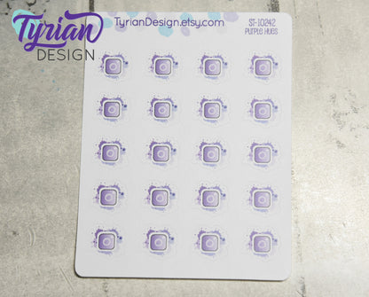 Social Media Icon Stickers | Different color options | IG stickers | Insta stickers Great for Planners, journals and calendars