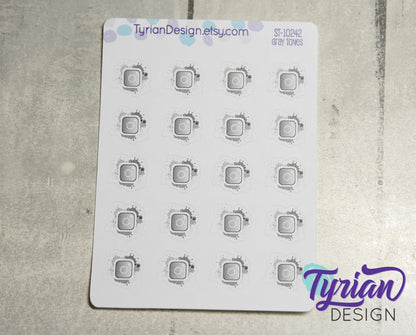 Social Media Icon Stickers | Different color options | IG stickers | Insta stickers Great for Planners, journals and calendars