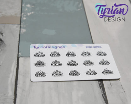 Bowling Stickers | Icon Sticker