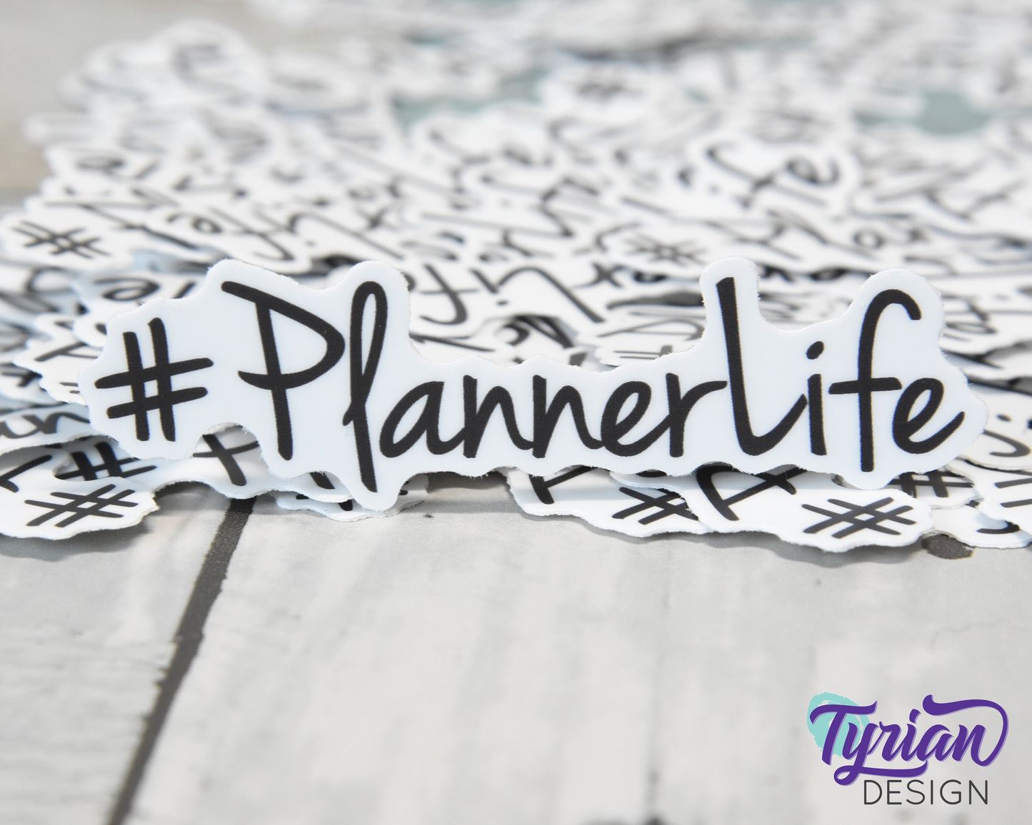 Planner Life Vinyl Sticker | 3 x 1 inch