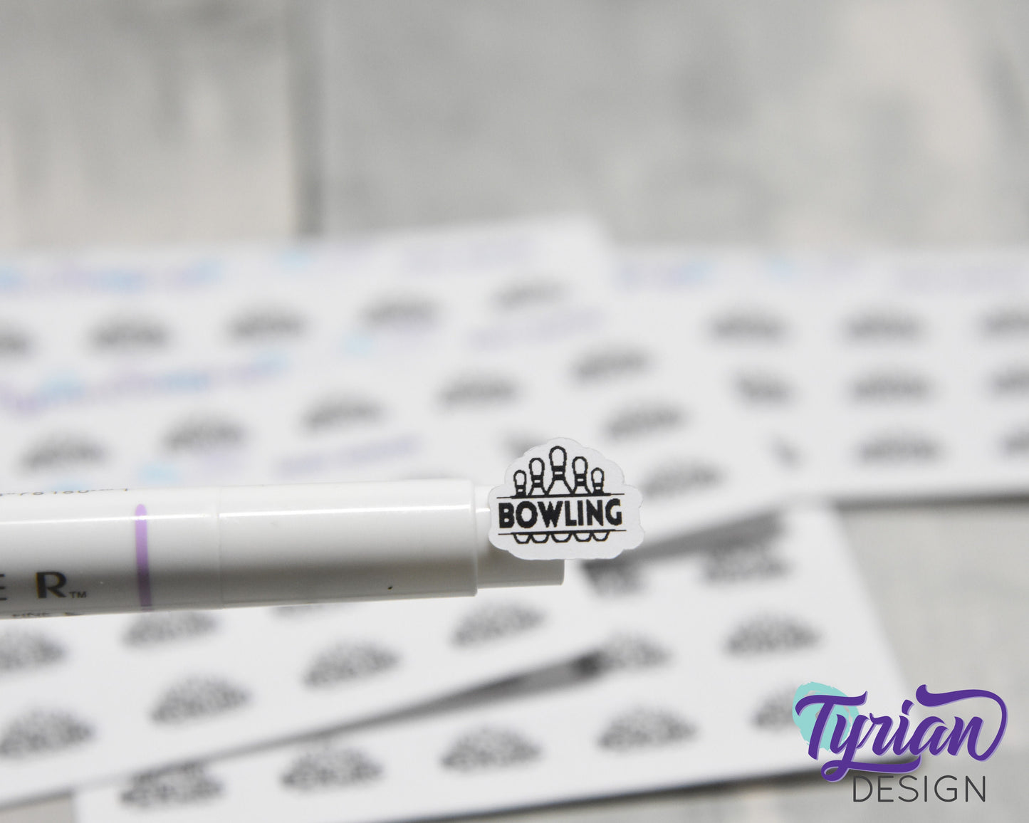 Bowling Stickers | Icon Sticker