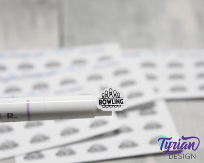 Bowling Stickers | Icon Sticker