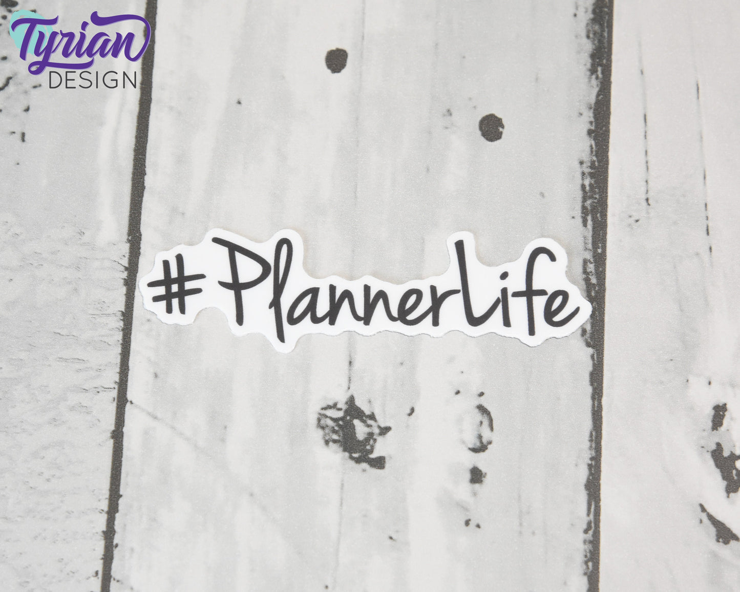 Planner Life Vinyl Sticker | 3 x 1 inch