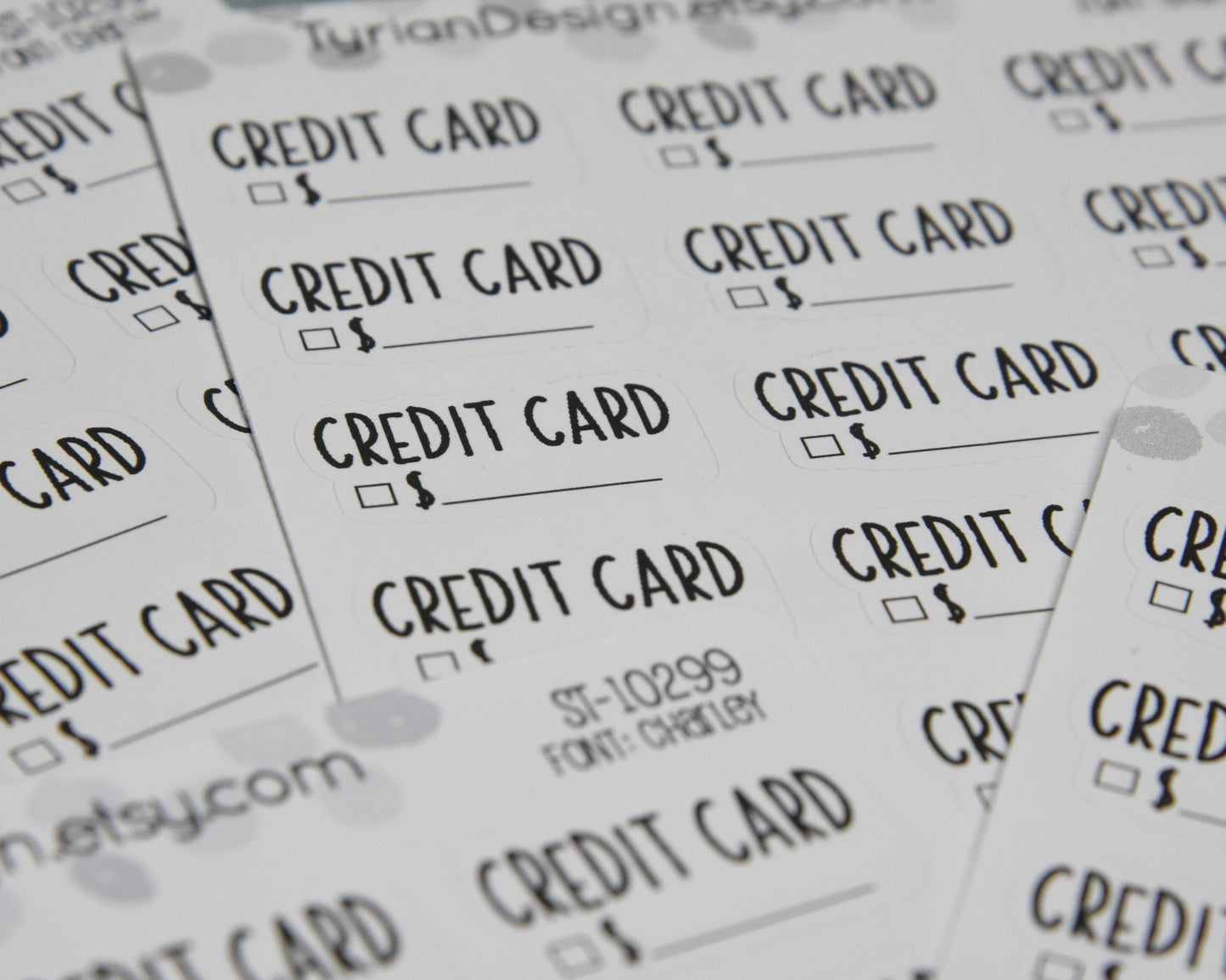 Credit Card Stickers | 18 Sticker