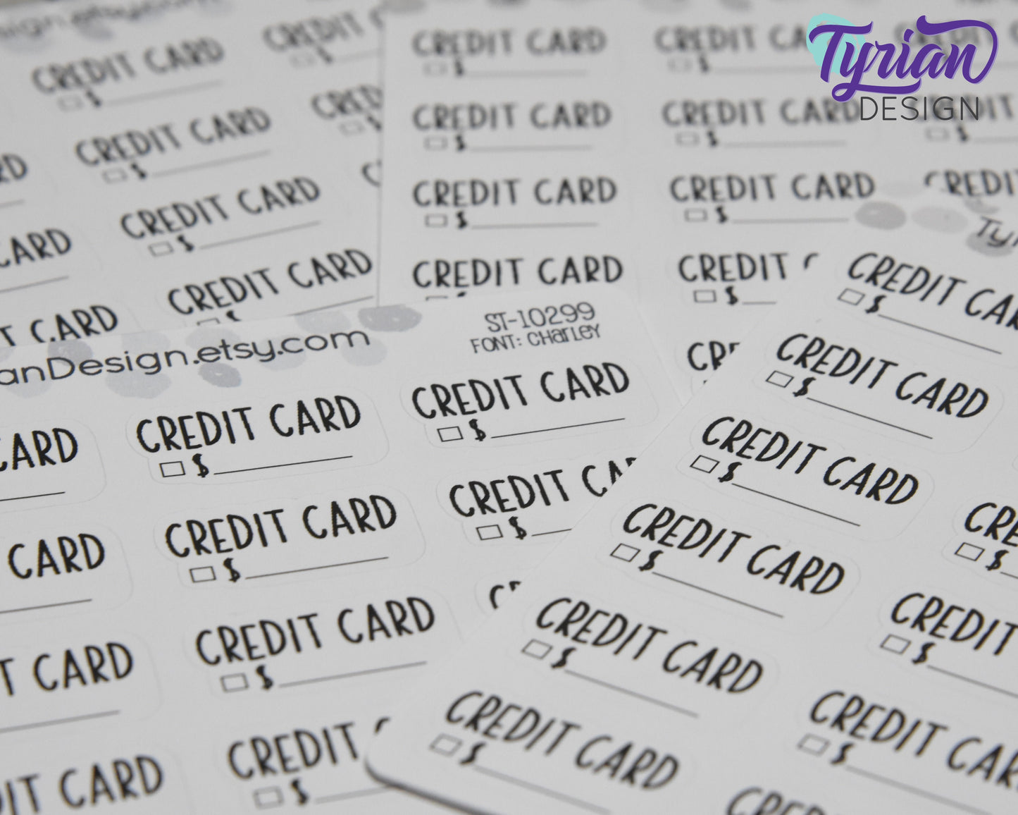 Credit Card Stickers | 18 Sticker