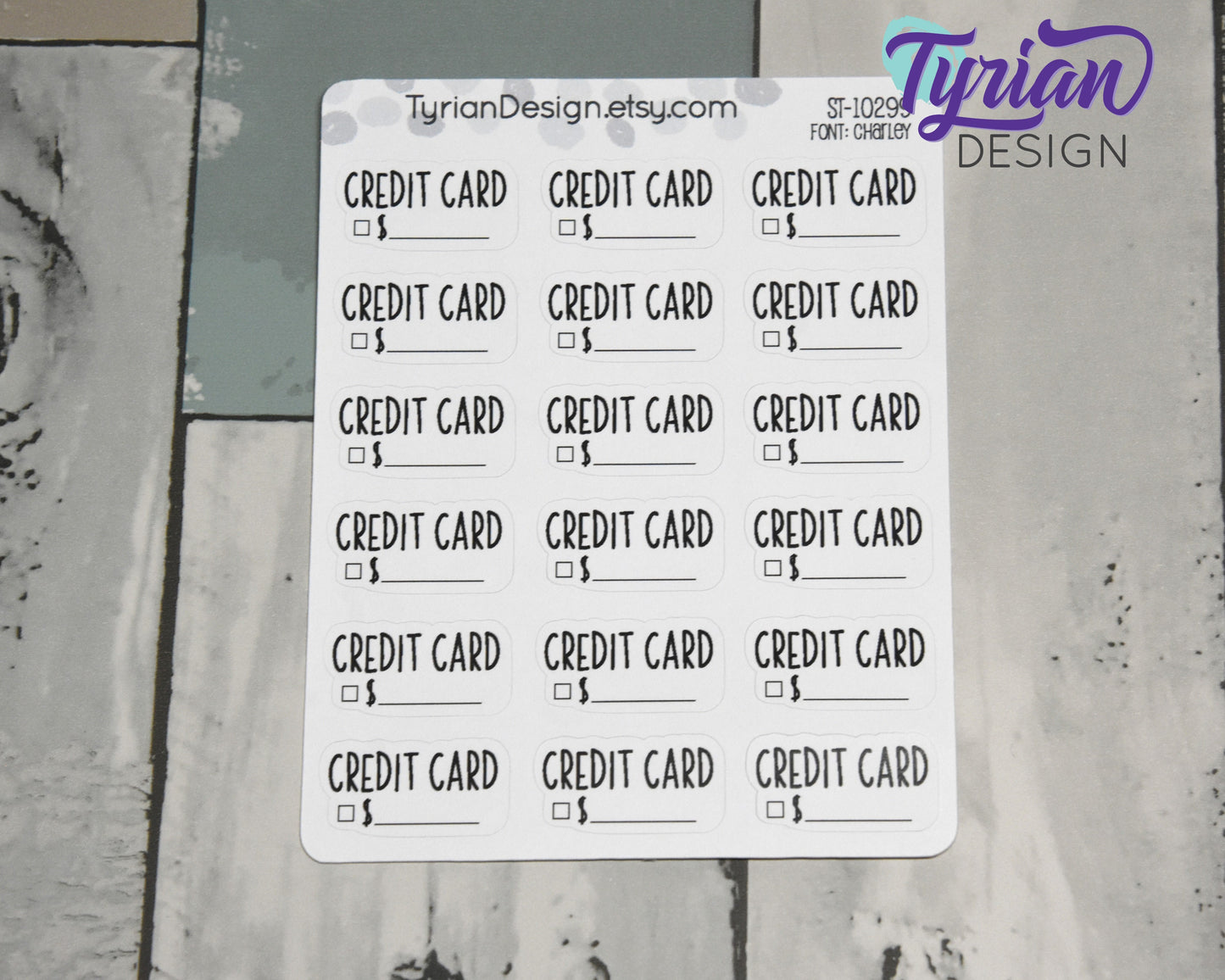 Credit Card Stickers | 18 Sticker