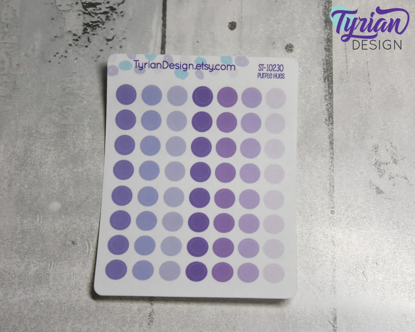 7mm Dot stickers | 56 Stickers