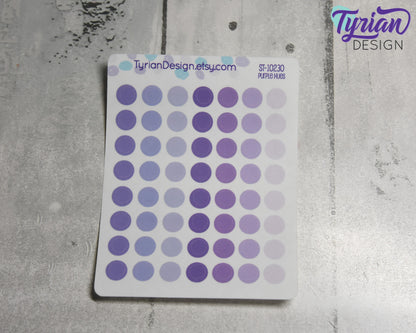 7mm Dot stickers | 56 Stickers