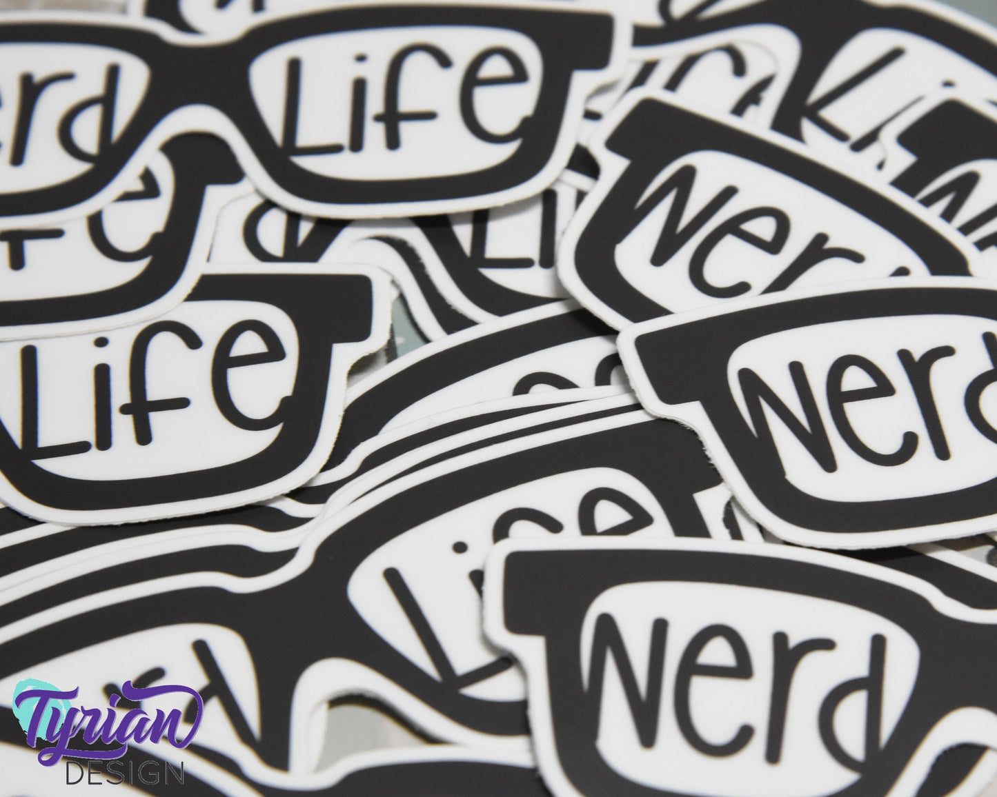 Nerd Life Vinyl Sticker |  4x1.5"