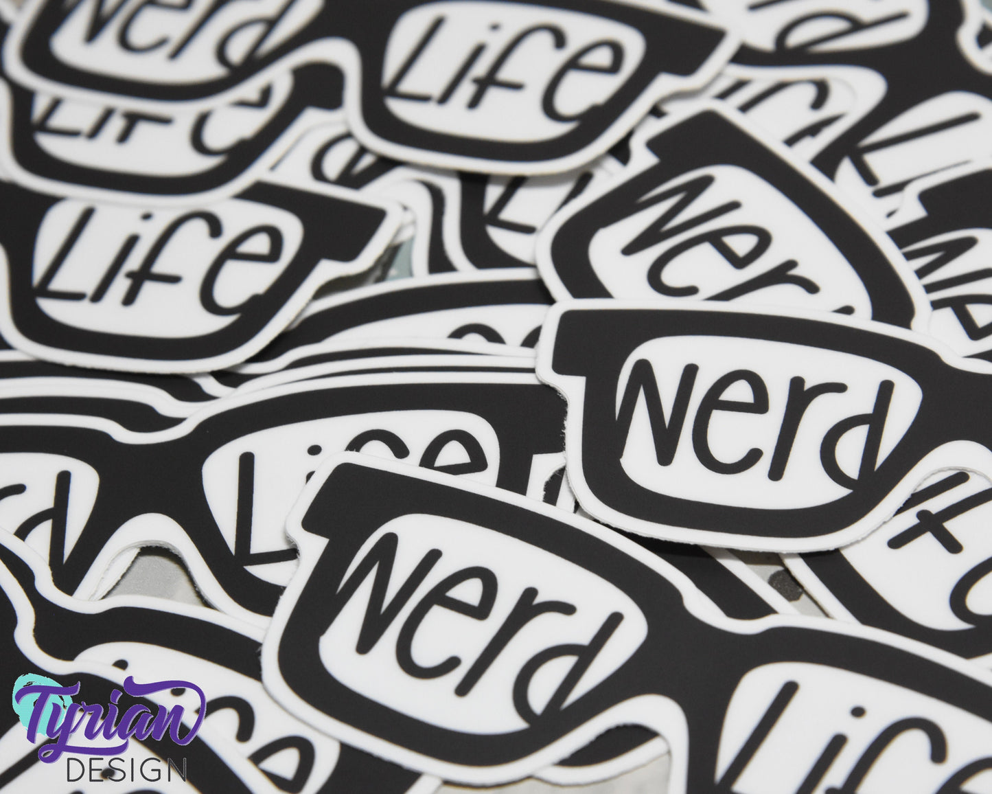 Nerd Life Vinyl Sticker |  4x1.5"