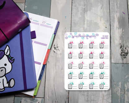 eReader Stickers | 20 stickers | .77"x.7" Each | Various Colors