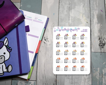 eReader Stickers | 20 stickers | .77"x.7" Each | Various Colors