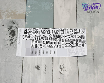 March Monthly Kit | Hobonichi Weeks