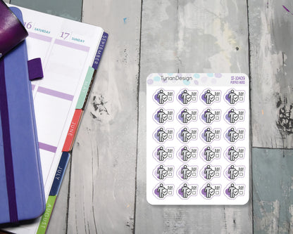 Life Insurance Stickers | 24 stickers | .75 x .6" Stickers