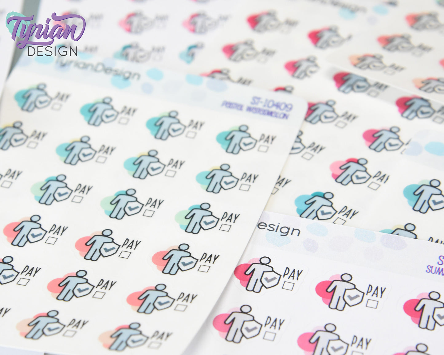 Life Insurance Stickers | 24 stickers | .75 x .6" Stickers