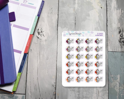 Life Insurance Stickers | 24 stickers | .75 x .6" Stickers