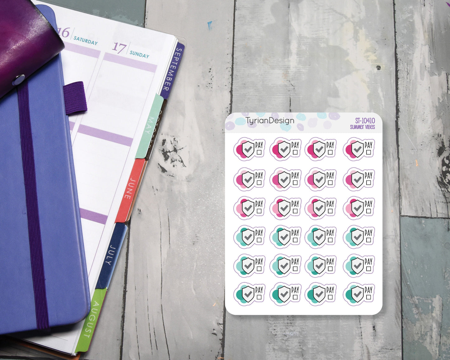 General Insurance Stickers | 24 stickers | .71 x .53" Sticker size