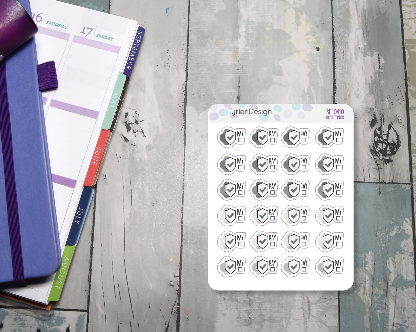 General Insurance Stickers | 24 stickers | .71 x .53" Sticker size